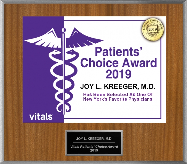 Joy L. Kreeger, M.D. | 726 Main St Suite B, East Aurora, NY 14052, USA | Phone: (716) 805-1717