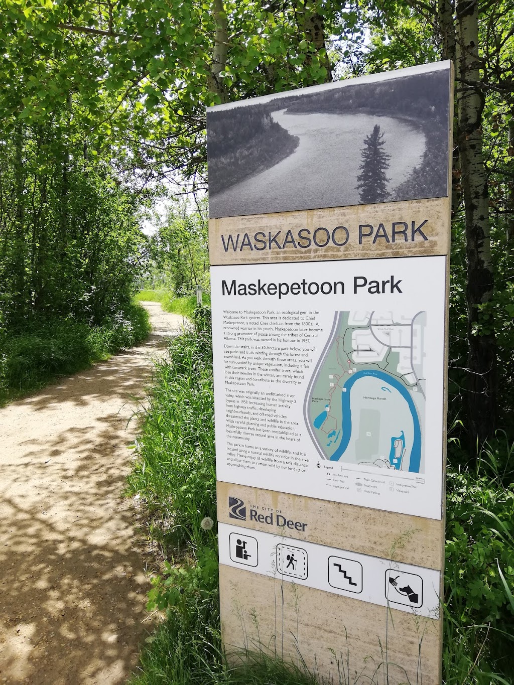 Maskepetoon Park | Queen Elizabeth II Highway, Red Deer, AB T4P 0C5, Canada | Phone: (403) 877-5929