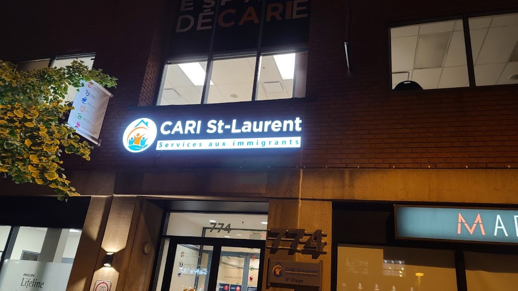 CARI St-Laurent | 774 Bd Décarie bureau 300, Saint-Laurent, QC H4L 3L5, Canada | Phone: (514) 748-2007