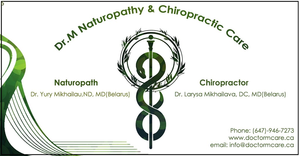 Dr.M Naturopathy & Chiropractic Care | 1520 Steeles Ave W Unit101, Room 8, Vaughan, ON L3T 2C6, Canada | Phone: (647) 946-7273