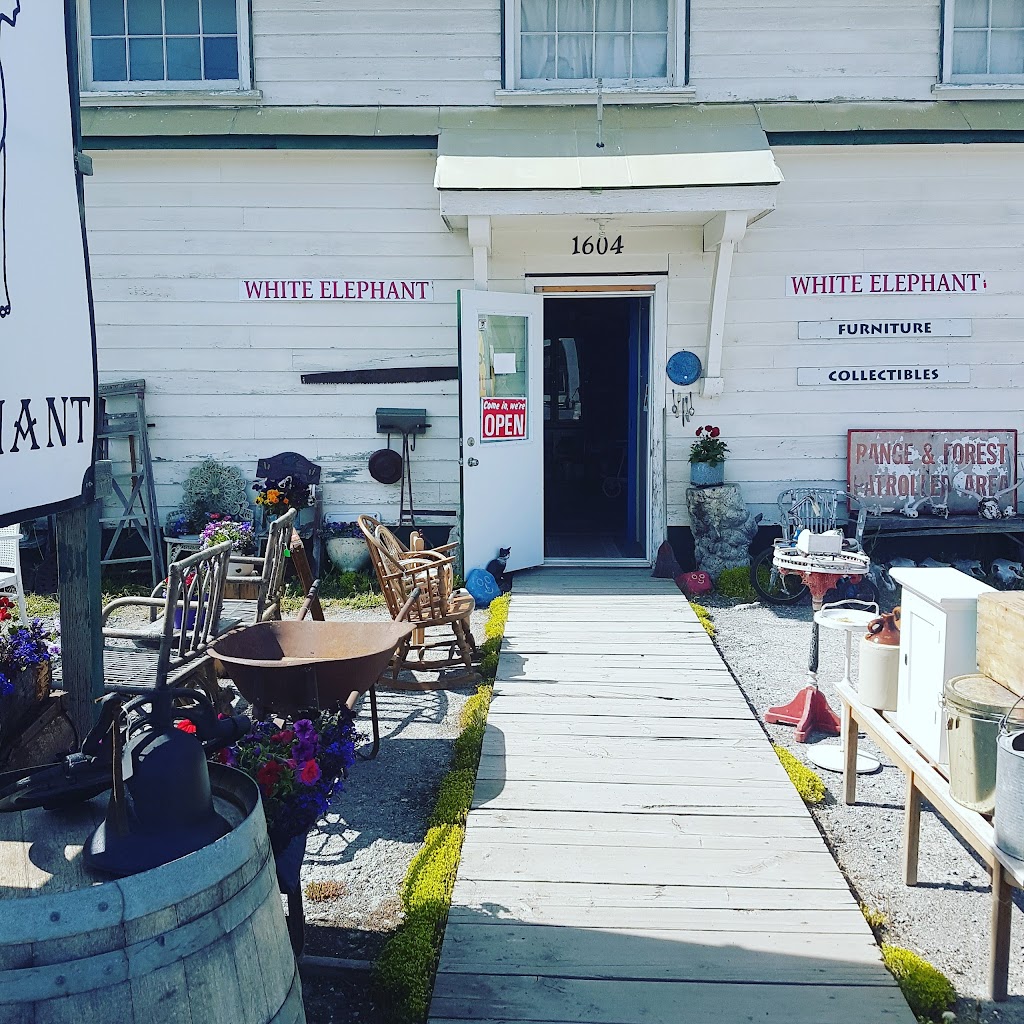 White Elephant Antiques and Uniques | 1604 Cariboo Hwy, Clinton, BC V0K 1K0, Canada | Phone: (250) 457-0085