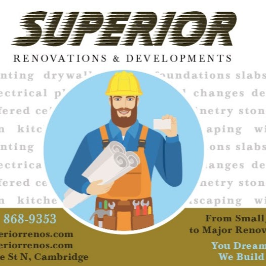 Superior Renovations | 608 - 200 Eagle St N, Cambridge, ON N3H 5S9, Canada | Phone: (226) 868-9353