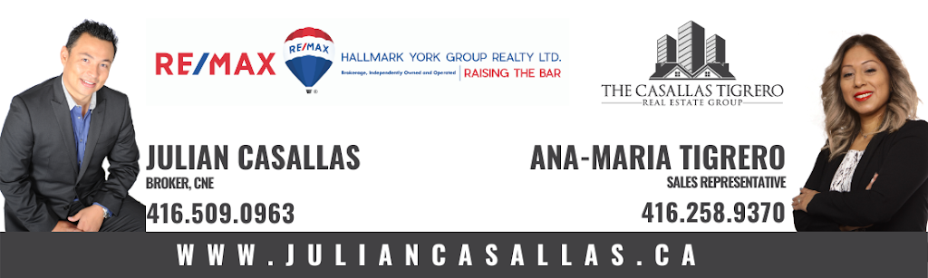 Casallas Tigrero Group @ RE/MAX | 450 Holland St W Unit: 4, Bradford, ON L3Z 0G1, Canada | Phone: (416) 509-0963