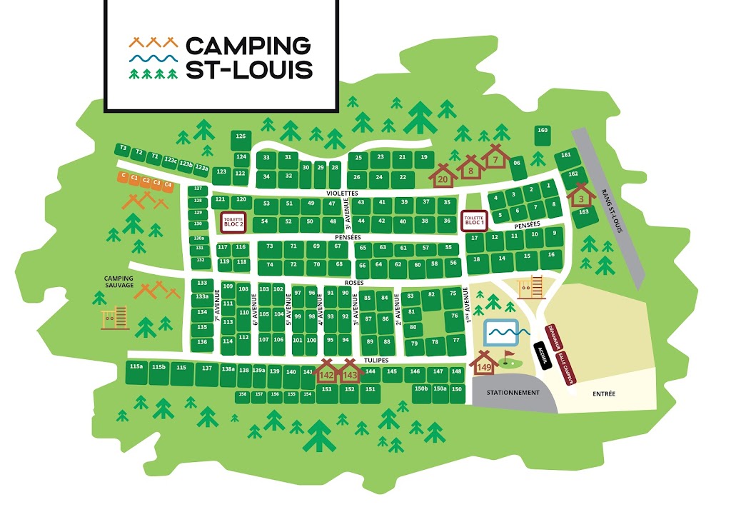 Camping St-Louis | 543 Rang St Louis, Dolbeau-Mistassini, QC G8L 5H6, Canada | Phone: (418) 276-4670