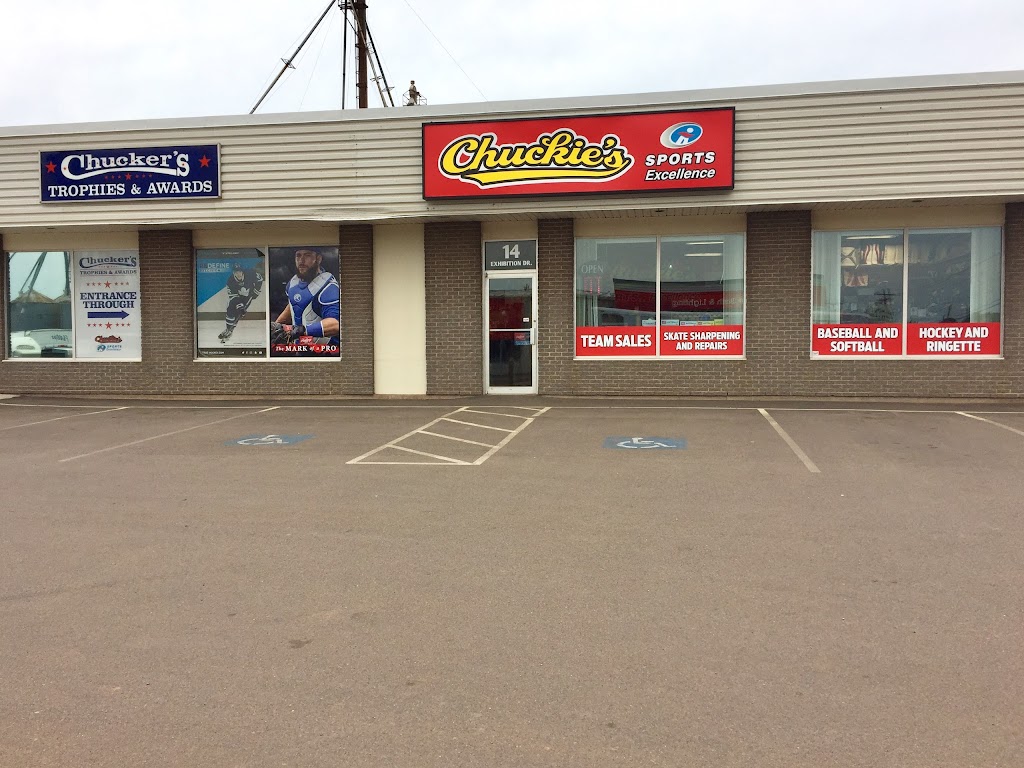 Chuckies Sports Excellence | 14 Exhibition Dr, Charlottetown, PE C1A 5Z5, Canada | Phone: (902) 892-7252