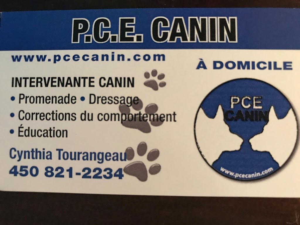 PCE Canin - Cynthia Tourangeau | 128 Rue des Hautbois, Saint-Colomban, QC J5K 2H6, Canada | Phone: (450) 821-2234