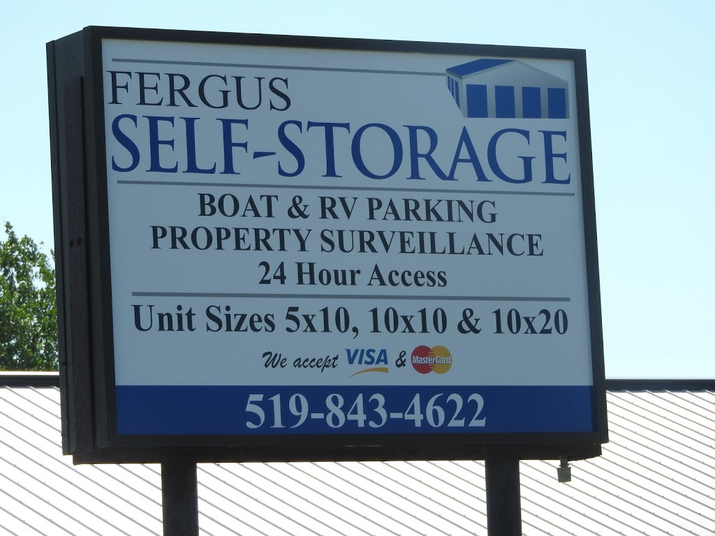 Fergus Self Storage | 555 Dickson Dr, Fergus, ON N1M 0B4, Canada | Phone: (519) 843-4622