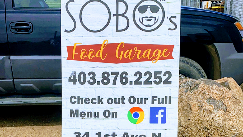 SOBO’s Food Garage | 34 1 Ave N, Big Valley, AB T0J 0G0, Canada | Phone: (403) 876-2252