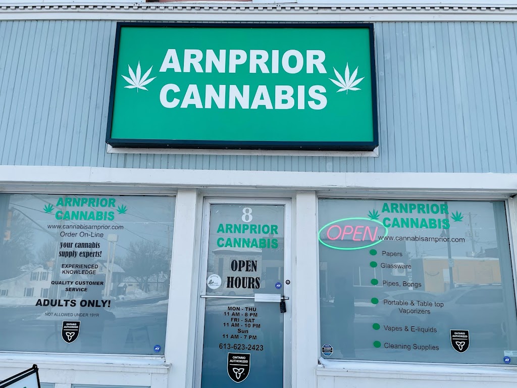 Arnprior Cannabis | 8 Elgin St W, Arnprior, ON K7S 1N3, Canada | Phone: (613) 623-2423