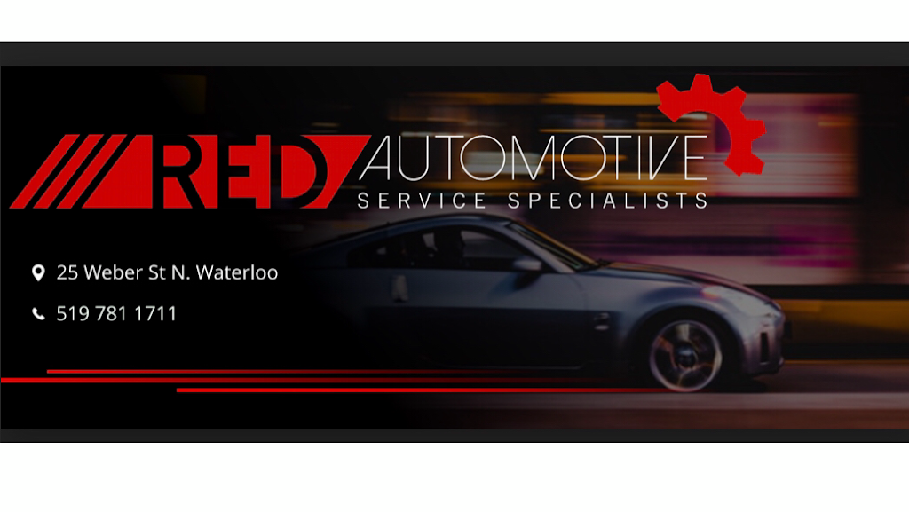 Red Automotive | 25 Weber St N, Waterloo, ON N2J 3G5, Canada | Phone: (519) 781-1711