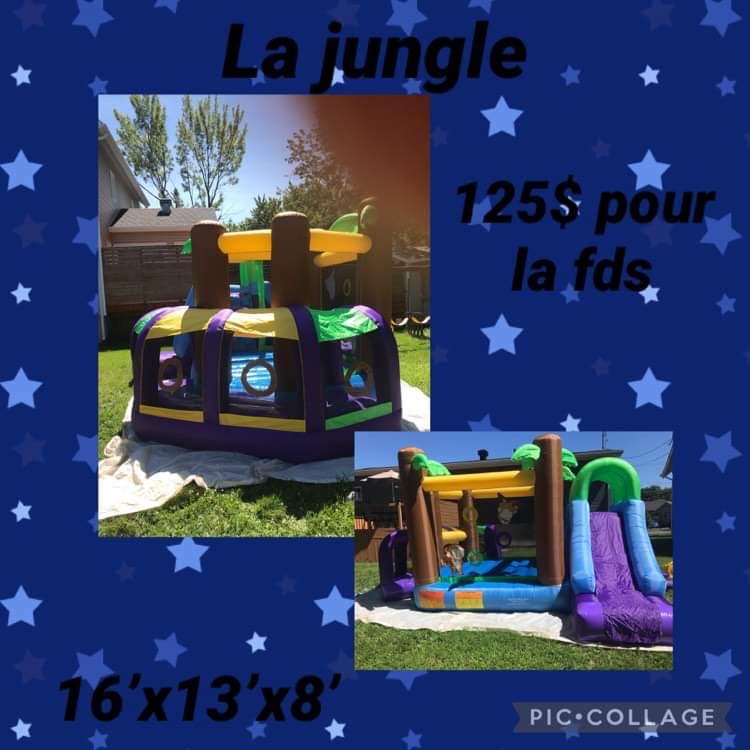 Les jeux gonflables St-Jean | 267 Chem. du Clocher, Saint-Jean-sur-Richelieu, QC J2Y 1B7, Canada | Phone: (514) 833-4518