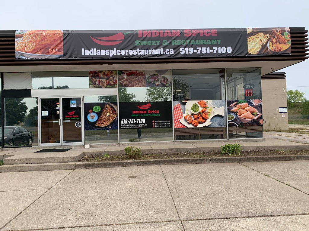 Indian Spice Sweets & Restaurant | 100 Market St S, Brantford, ON N3S 2E5, Canada | Phone: (519) 751-7100