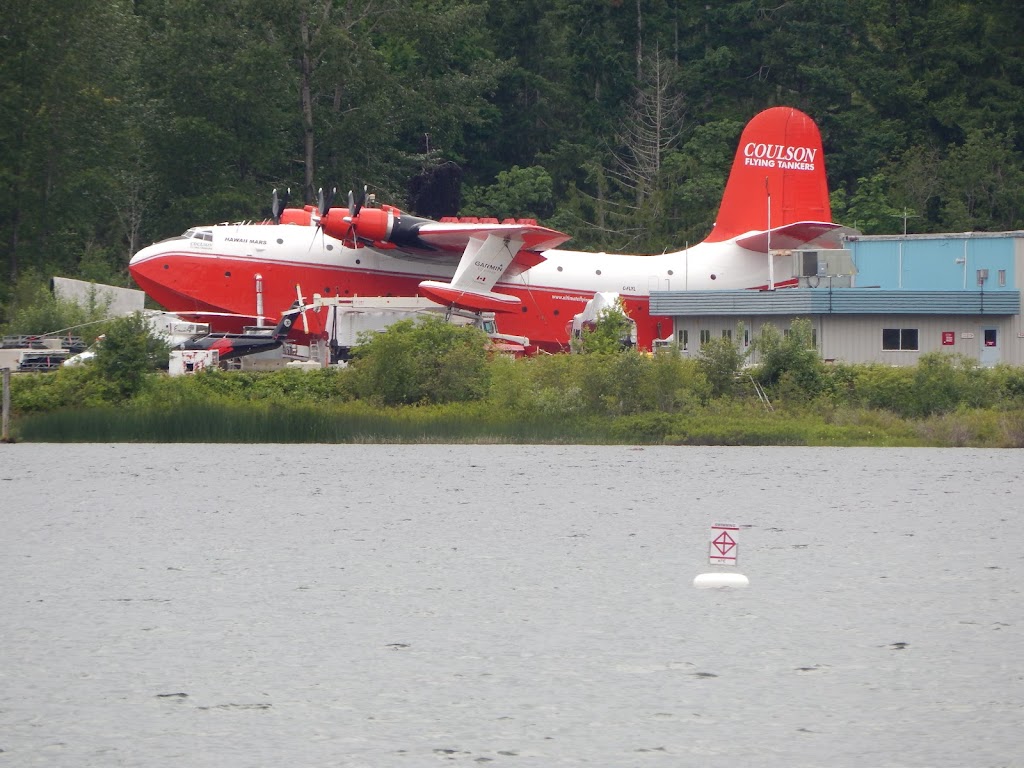 Coulson Flying Tankers Martin Mars Flying Boat Base | 9350 Bomber Base Rd, Port Alberni, BC V9Y 8Z3, Canada | Phone: (250) 723-8100