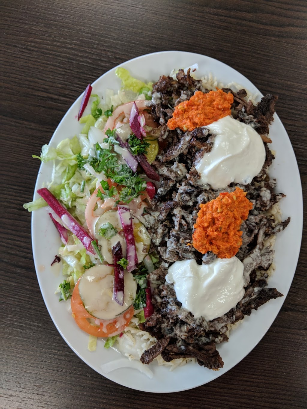 Paradise Shawarma | 5451 Hwy 7, Woodbridge, ON L4L 0B2, Canada | Phone: (905) 605-8222