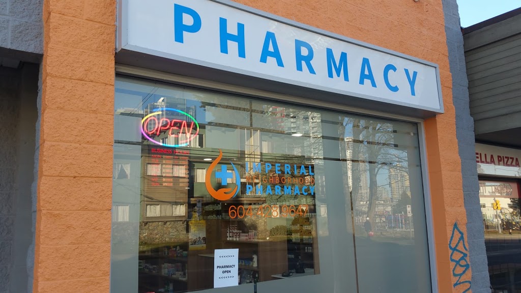 Imperial Neighbourhood Pharmacy | 4648 Imperial St, Burnaby, BC V5J 1B8, Canada | Phone: (604) 428-9647