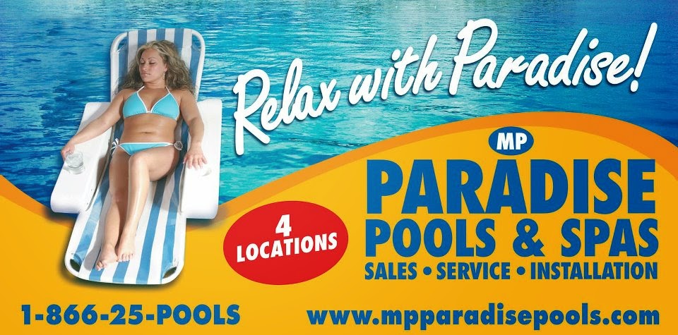 MP Paradise Pools and Spas | 554 Thorold Rd, Welland, ON L3C 3W8, Canada | Phone: (905) 734-9393