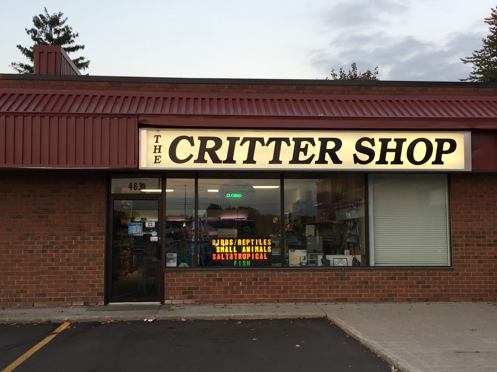 Critter Shop | 463 St Clair St, Chatham, ON N7L 3K6, Canada | Phone: (519) 436-1111