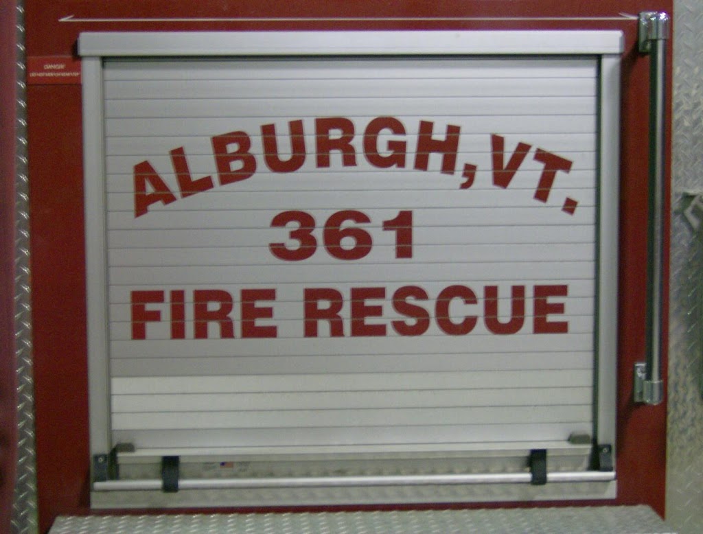 Alburgh Fire Department | 60 Firehouse Rd, Alburg, VT 05440, USA | Phone: (802) 796-3402