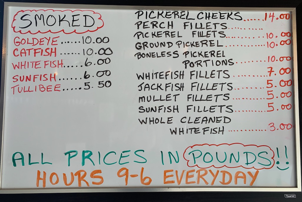 Smiths Fish | 19093 Gimli Park Rd, Gimli, MB R0C 1B0, Canada | Phone: (204) 642-5379