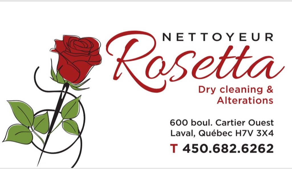 Nettoyeur Rosetta | 600 Boulevard Cartier O, Laval, QC H7V 3X4, Canada | Phone: (450) 682-6262