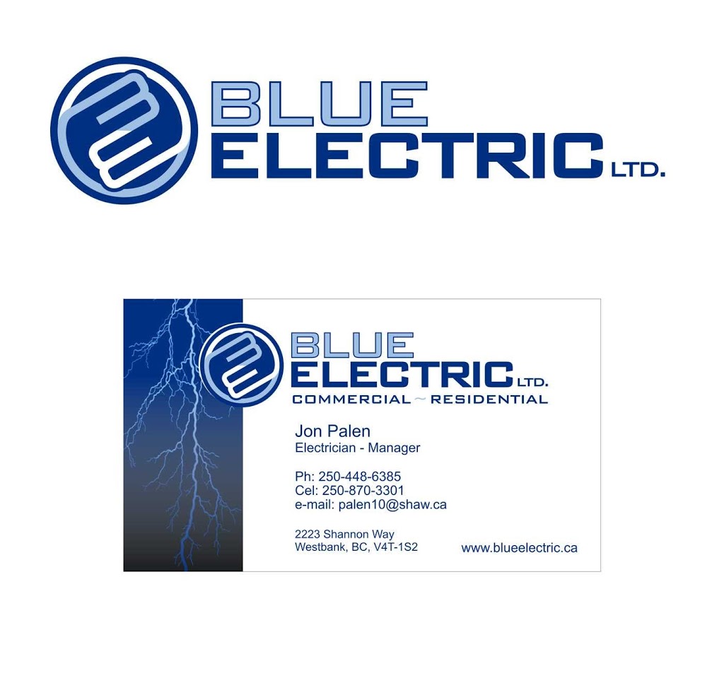 Blue Electric Ltd | 2223 Shannon Way, West Kelowna, BC V4T 1S2, Canada | Phone: (250) 870-3301