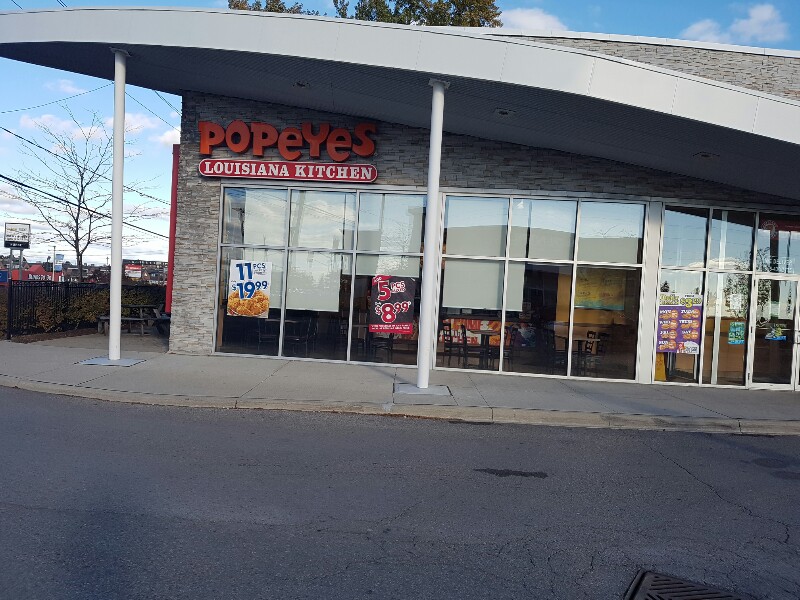 Popeyes Louisiana Kitchen | 1525 Dundas St E #4, Whitby, ON L1N 2K6, Canada | Phone: (905) 430-7775