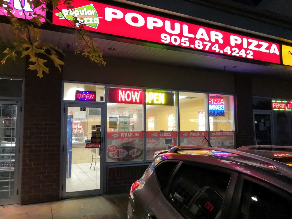 Popular Pizza | 5380 Terry Fox Way, Mississauga, ON L5V 0A5, Canada | Phone: (905) 814-1814
