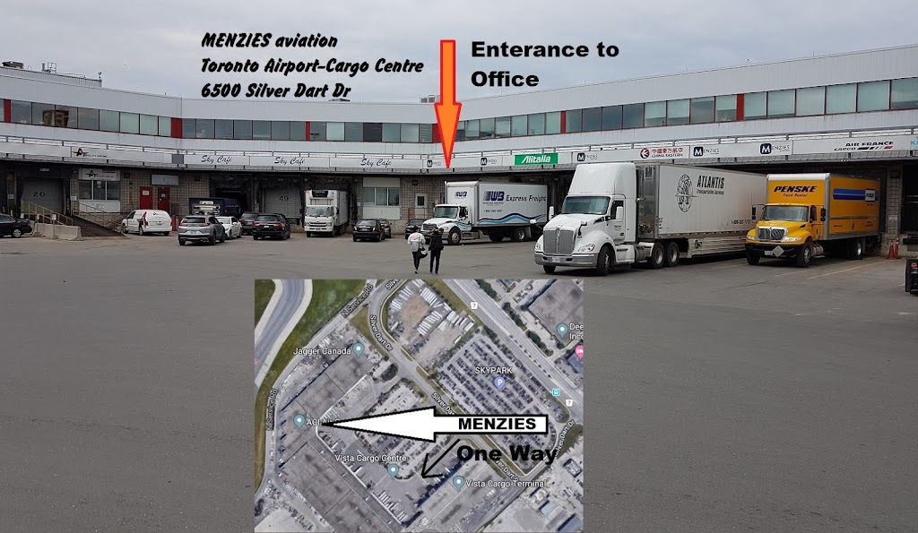 Menzies Aviation | 6500 Silver Dart Dr, Mississauga, ON L5P 1C3, Canada | Phone: (905) 694-2403