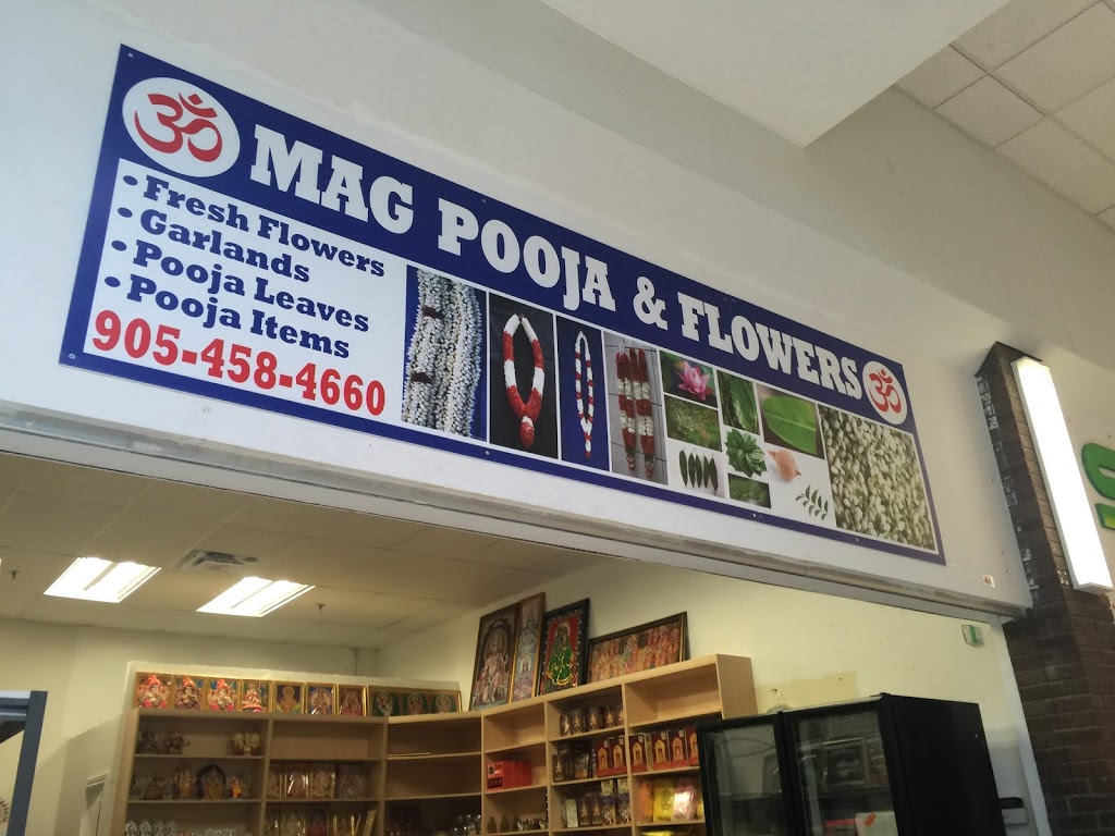 Mag Pooja & Flowers | 50 Kennedy Rd S #41, Brampton, ON L6W 3E7, Canada | Phone: (905) 458-4660