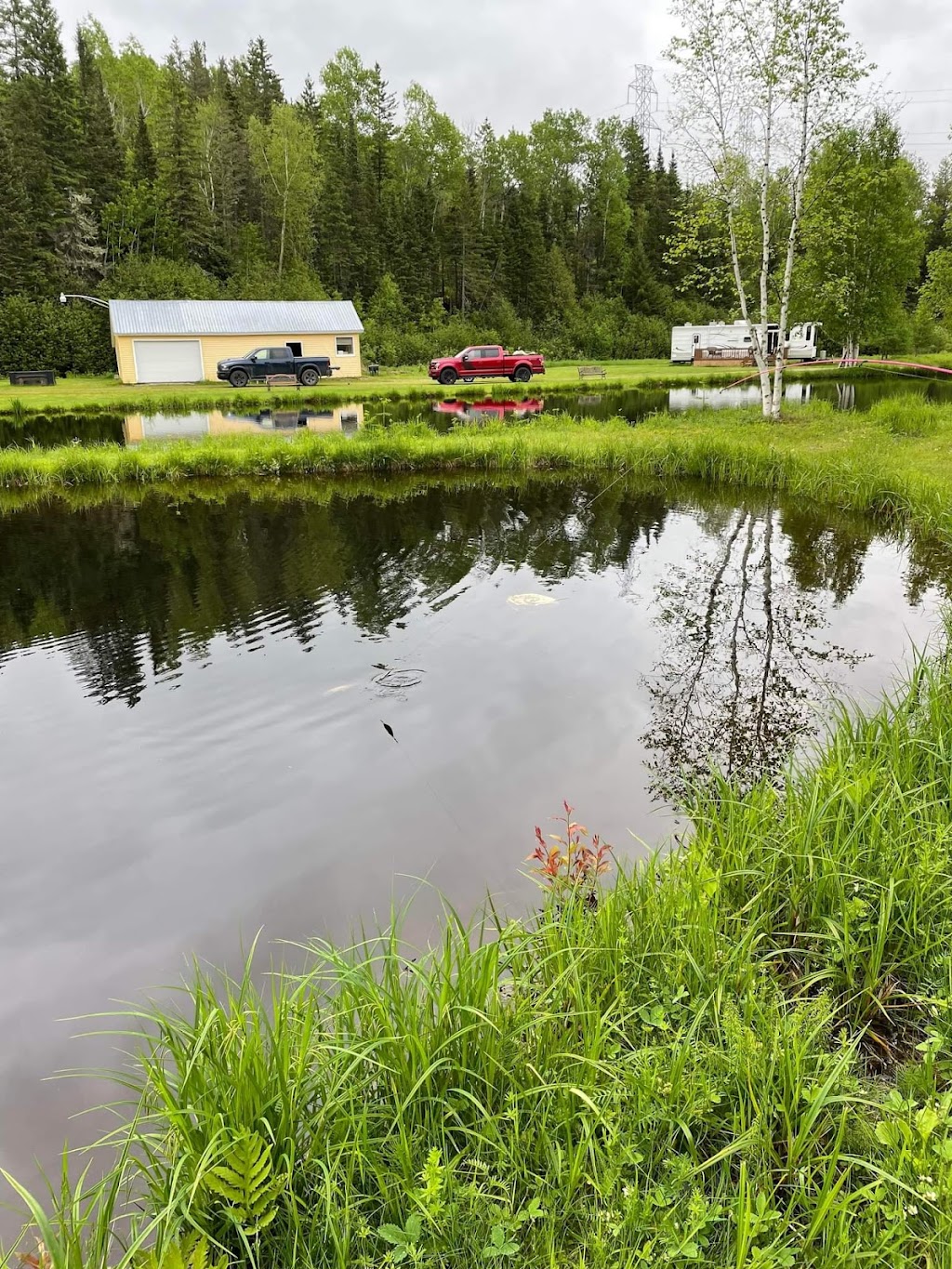 Étang de pêche et locations chalets | 13 Rue Mgr Savard, Clermont, QC G4A 1E5, Canada | Phone: (418) 439-2660