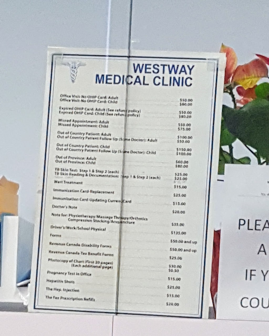 Westway Medical Clinic | 1723 Kipling Ave, Etobicoke, ON M9R 4E1, Canada | Phone: (416) 244-8404