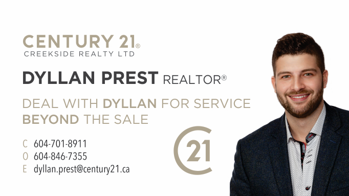 Dyllan Prest Real Estate | 7075 Vedder Rd, Chilliwack, BC V2R 0X9, Canada | Phone: (604) 701-8911