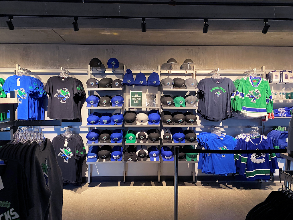 Abbotsford Canucks Team Store | 33800 King Rd, Abbotsford, BC V2S 8H8, Canada | Phone: (604) 743-5000