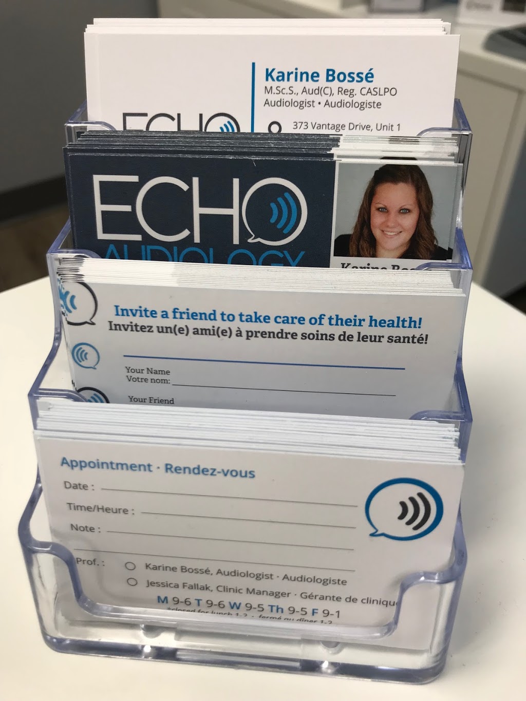 Echo Audiology | 373 Vantage Dr Unit 1, Orléans, ON K4A 3W2, Canada | Phone: (613) 841-3033