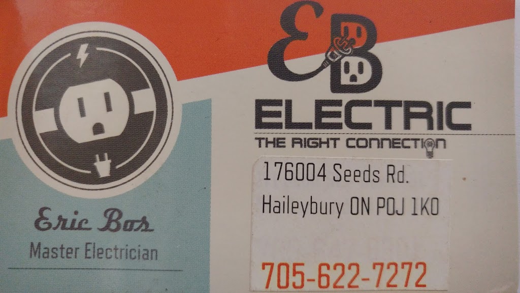 EB Electric | 176004 Seeds Rd, Haileybury, ON P0J 1K0, Canada | Phone: (705) 622-7272