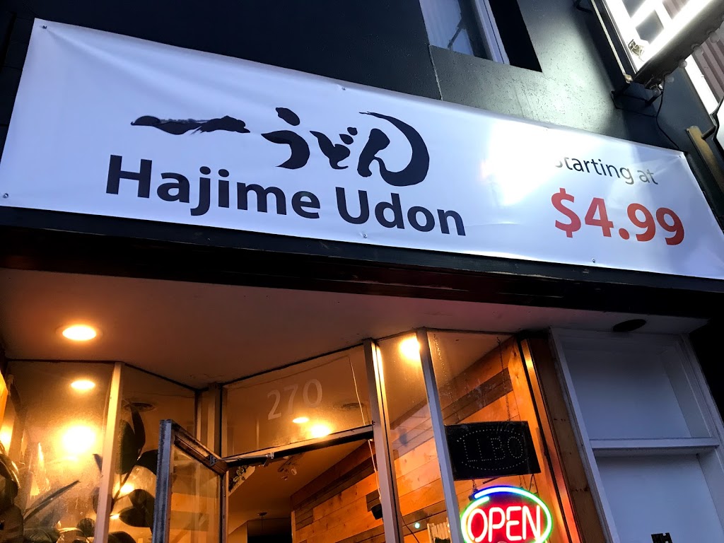 Hajime Udon | 270 Dupont St, Toronto, ON M5R 1V7, Canada | Phone: (416) 792-7790