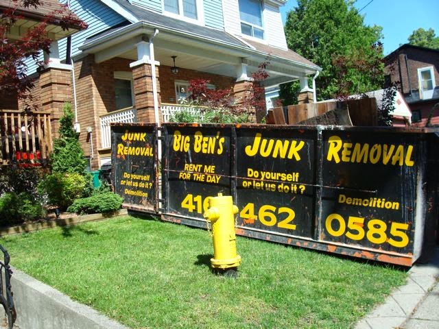 Big Bens Junk Removal | 140 Woodfield Rd, Toronto, ON M4L 2W6, Canada | Phone: (416) 462-0585