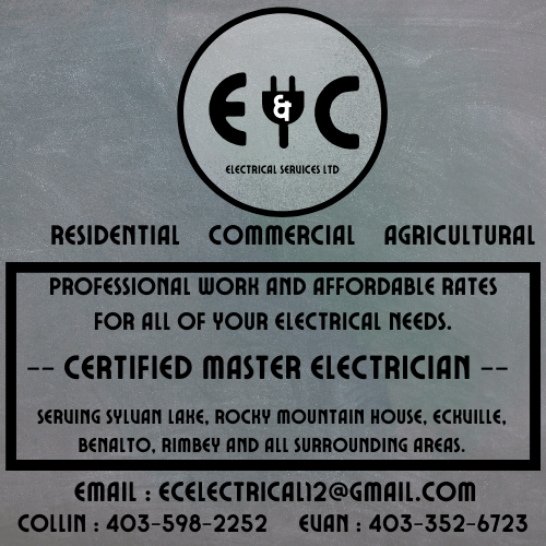 E & C Electrical Services | 28 Reid Ct, Sylvan Lake, AB T4S 0L9, Canada | Phone: (403) 598-2252