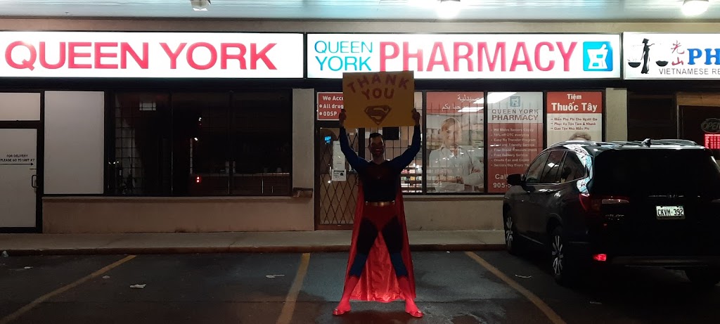 Queen York Pharmacy | 103 Queen St N Unit 7, Hamilton, ON L8R 2V5, Canada | Phone: (905) 577-6868