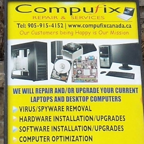 Compufix Repair & Services | 21 Seachart Pl #2, Brampton, ON L6P 3E1, Canada | Phone: (905) 915-4152
