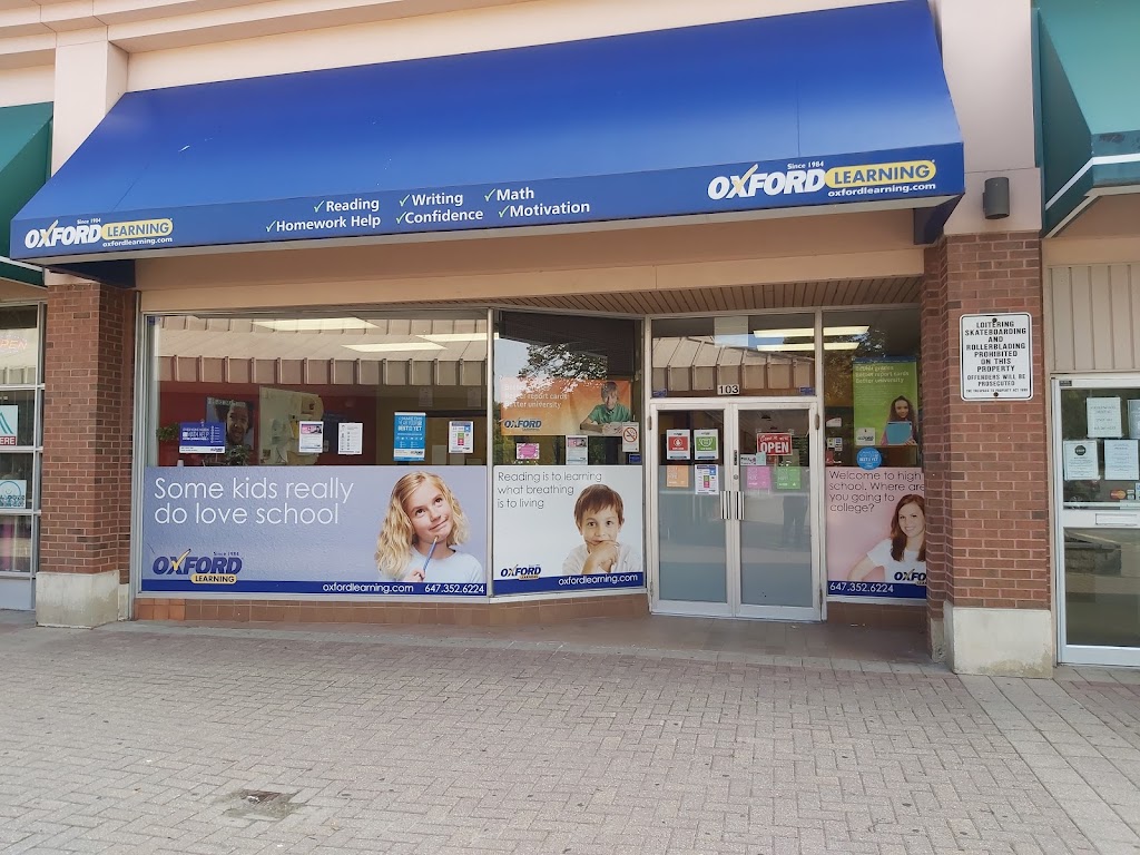 Oxford Learning Scarborough Bluffs | Shopping Centre, 103 Guildwood Pkwy, Scarborough, ON M1E 1P1, Canada | Phone: (647) 490-3506