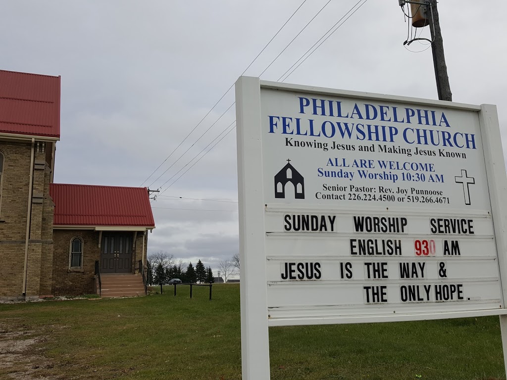 Philadelphia Fellowship Church | 20014 Nissouri Rd, Thorndale, ON N0M 2P0, Canada | Phone: (226) 224-4500