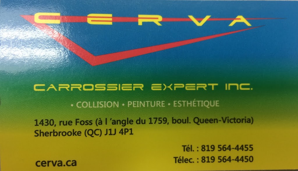 Cerva Carrossier Expert Inc | 1430 Rue Foss, Sherbrooke, QC J1J 4P1, Canada | Phone: (819) 564-4455