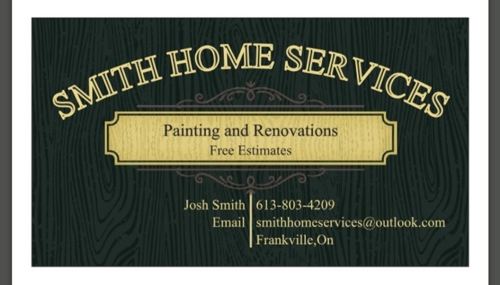 Smith Home Services | 339 Kitley Line 8 Rd, Frankville, ON K0E 1H0, Canada | Phone: (613) 803-4209