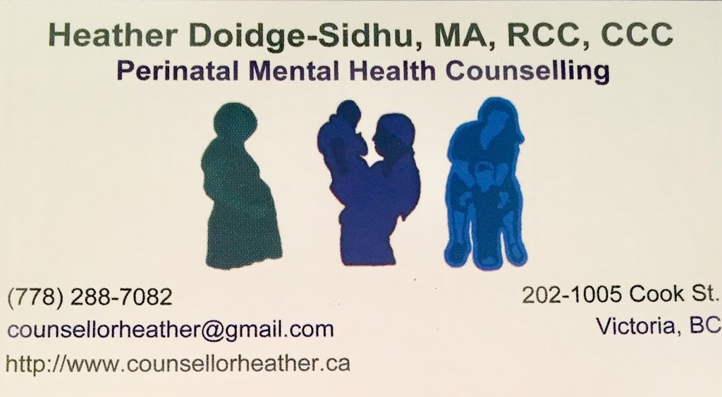 Counsellor Heather Doidge-Sidhu | 202-1005 Cook St, Victoria, BC V8V 3Z6, Canada | Phone: (778) 288-7082