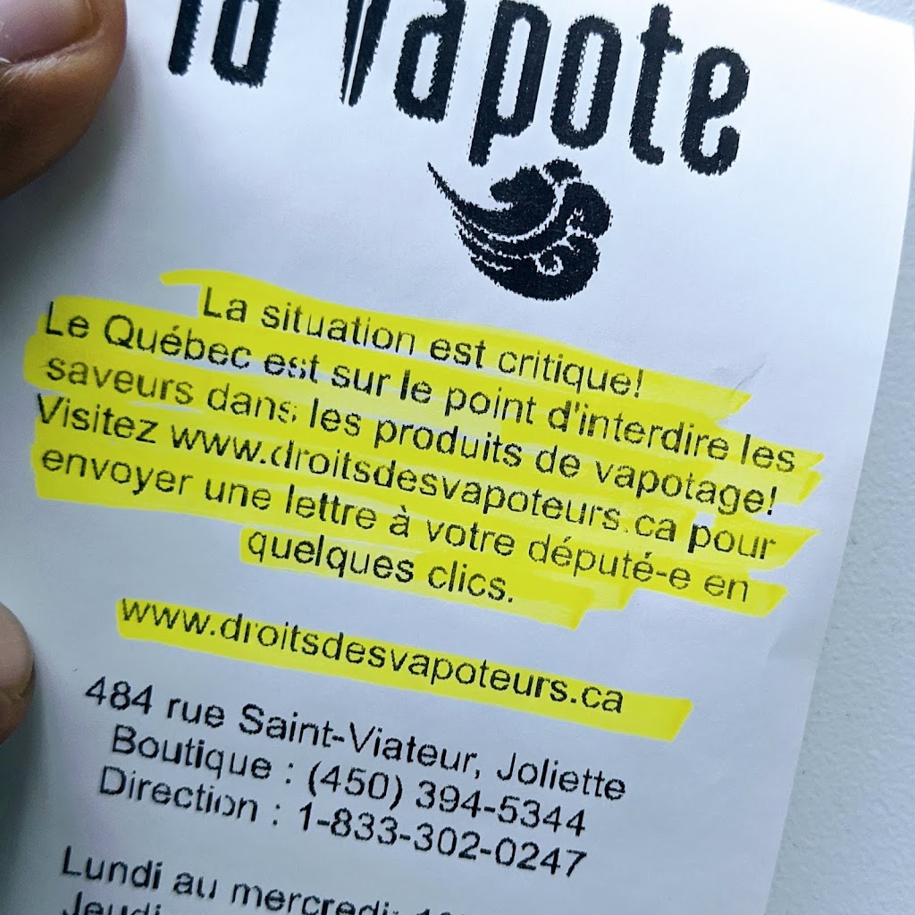 la Vapote | 3678 Ch. de Chambly, Longueuil, QC J4L 1N8, Canada | Phone: (450) 332-5253