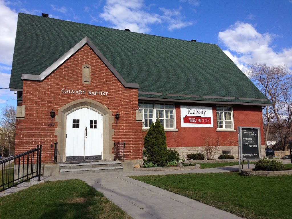 Calvary Baptist Church | 107 Main St, Ottawa, ON K1S 1B9, Canada | Phone: (613) 233-7213