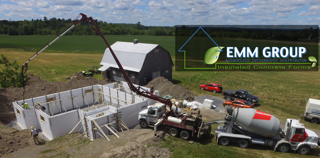 Emm Group/Integraspec Insulating Concrete Form | 2743 Dunning Rd, Sarsfield, ON K0A 3E0, Canada | Phone: (613) 835-2600