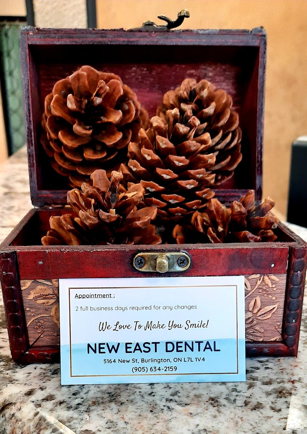 New East Dental | 5164 New St, Burlington, ON L7L 1V4, Canada | Phone: (905) 634-2159