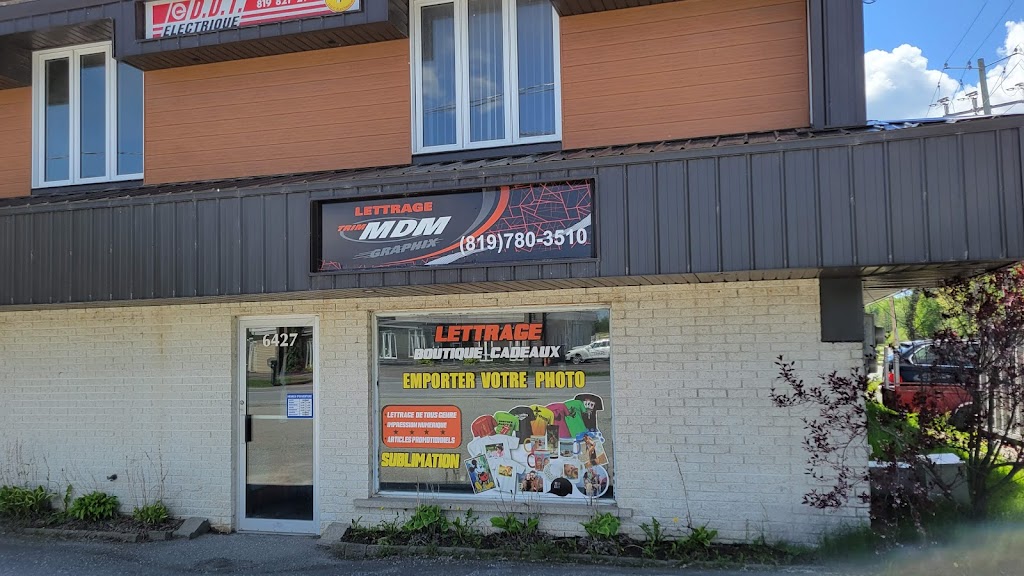 Lettrage MDM Graphix | 6427 QC-220, Sherbrooke, QC J1R 0H9, Canada | Phone: (819) 780-3510